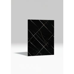 Sahara Black PVC falpanel 1220x2800 mm fekete színű