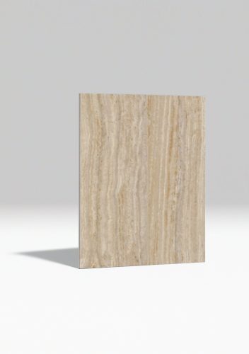 Travertine PVC falpanel 1220x2800 mm bézs színű