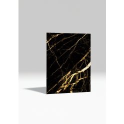 Black Golden PVC falpanel 1220x2800 mm fekete-arany színű