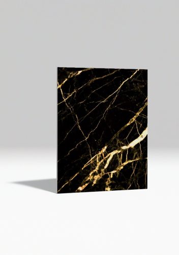 Black Golden PVC falpanel 1220x2800 mm fekete-arany színű