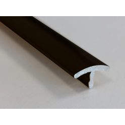   Alumínium T profil falpanel összeillesztéséhez 10 mm fekete